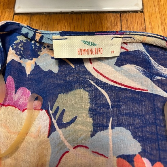 Hummingbird Floral Kimono - Picture 4 of 8
